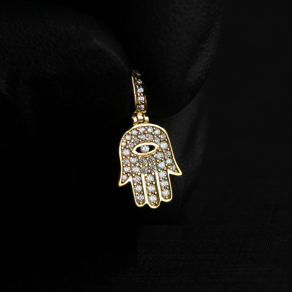 greg yuna pico hamsa nano jesus pendant necklace chain 