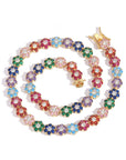 Harry Winston sunflower diamond tennis link frank kandi man blonded instagram flower bracelet diamond rave bracelet daisy ocean Drake Kanye West