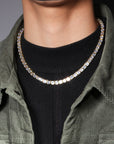 Emerald Cut Diamond Eternity Line Tennis Bracelet in white gold diamonds fine jewelery celebrity jewelers