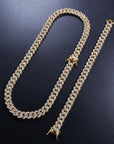 8mm cuban link ben baller ifandco vvs diamond necklace chain shopgld travis scott kylie jenner stormi