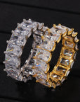 Kylie Jenner signature eternity band ring in oval kylie ring diamond