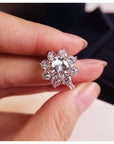 Sunflower by Harry Winston, Large Diamond Ring cheap best price engagement rings wedding