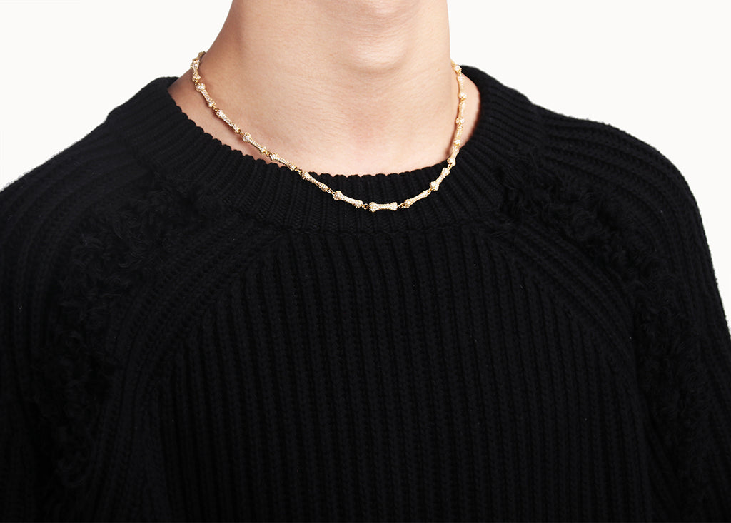 eyefunny bone diamond necklace buy cheap inexpensive goros chromehearts gld shop ifandco