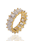 Kylie Jenner signature eternity band ring in oval kylie ring diamond