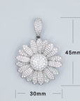 Tyler creator spinning daisy flowerboy pendant necklace diamond ifandco