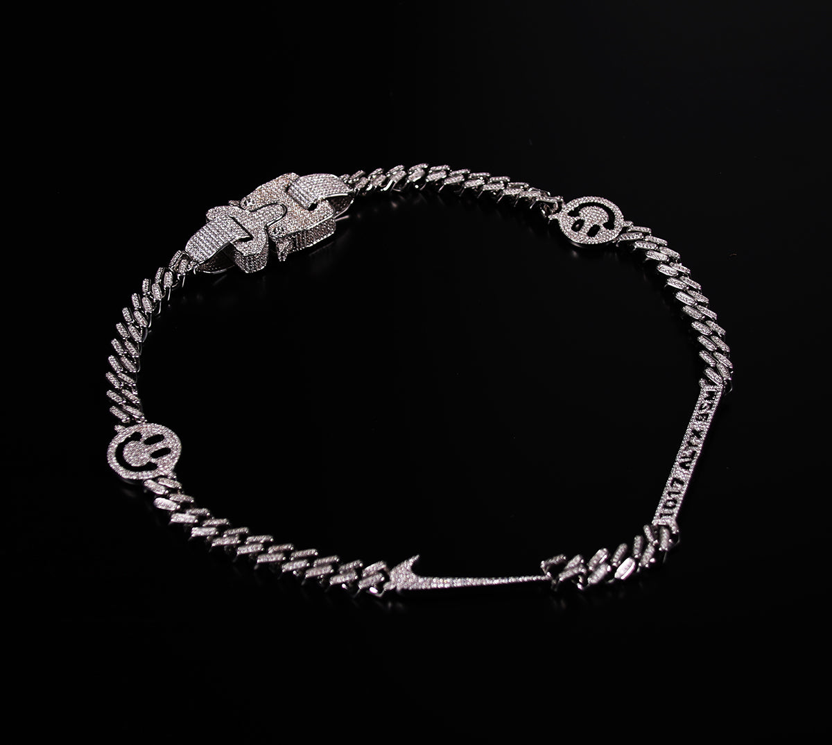 fully iced diamond Hero necklace choker 1017 ALYX 9SM asap rocky kanye west 