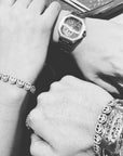 EYEFUNNY smiling face bangle bracelet smiley diamond vvs アイファニー POGGY KIM JONES VIRGIL JBALVIN