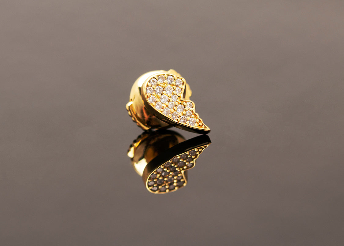eyefunny broken heart stud earring as seen on jbalvin chain アイファニー EYEFUNNY 高価買取強化中 ブランド買取のRINKAN