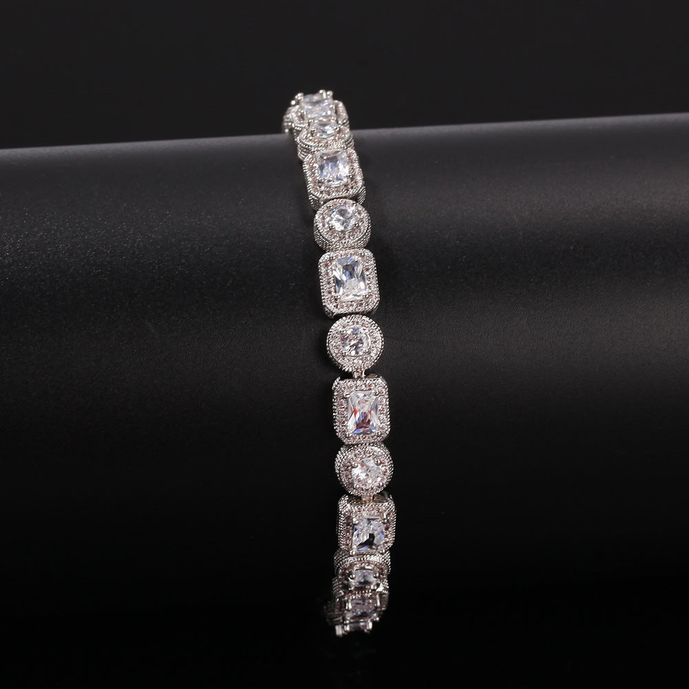travis scott canary halo one row solitaire tennis link bracelet out with kylie jenner
