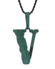 asap bari asap rocky vlone v pendant necklace chain diamond lil uzi vert playboi carti jeweler