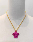 Versace Women's Pink Medusa Pendant Necklace - Lyst Medusa Pendant Necklace Buy Versace Women's Pink Medusa Pendant Necklace. Similar products also available. SALE now on!