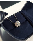 Sunflower by Harry Winston diamond pendant necklace chain vvs engagement ring