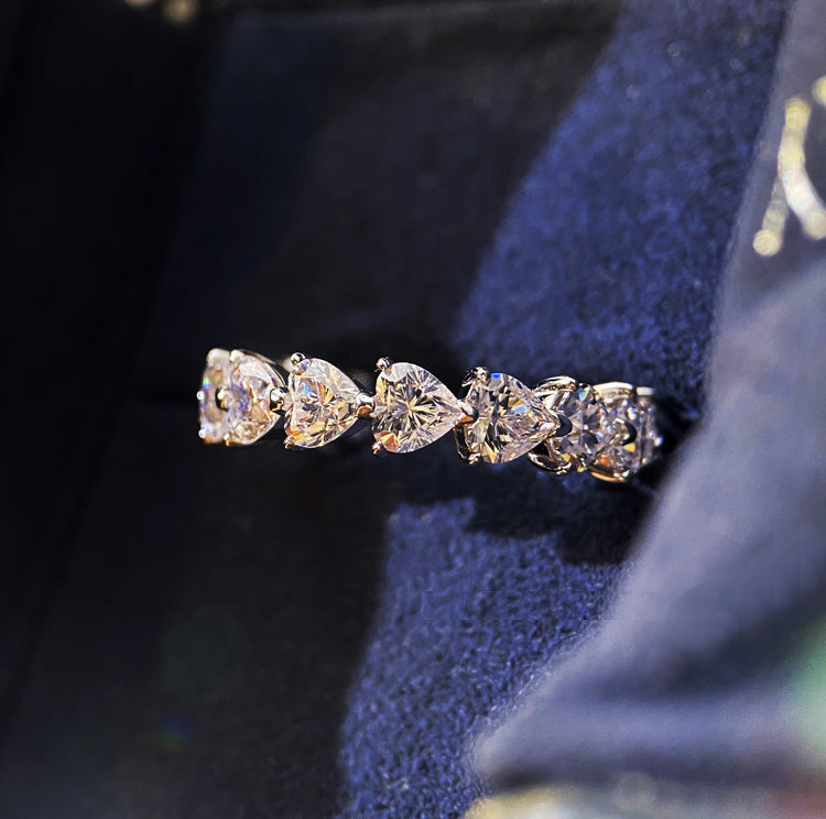 harry winston eternity ring heart diamond travis scott kylie jenner cardib offset
