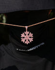 Quavo Gifts Saweetie A $75K Iced Snowflake pendant necklace chain free vvs diamond girl my type