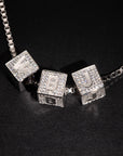 baby block letter custom necklace chain choker jesus is king kanye west rhude virgil off white