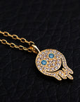 EYEFUNNY smiling face bangle bracelet smiley diamond vvs アイファニー POGGY KIM JONES VIRGIL JBALVIN