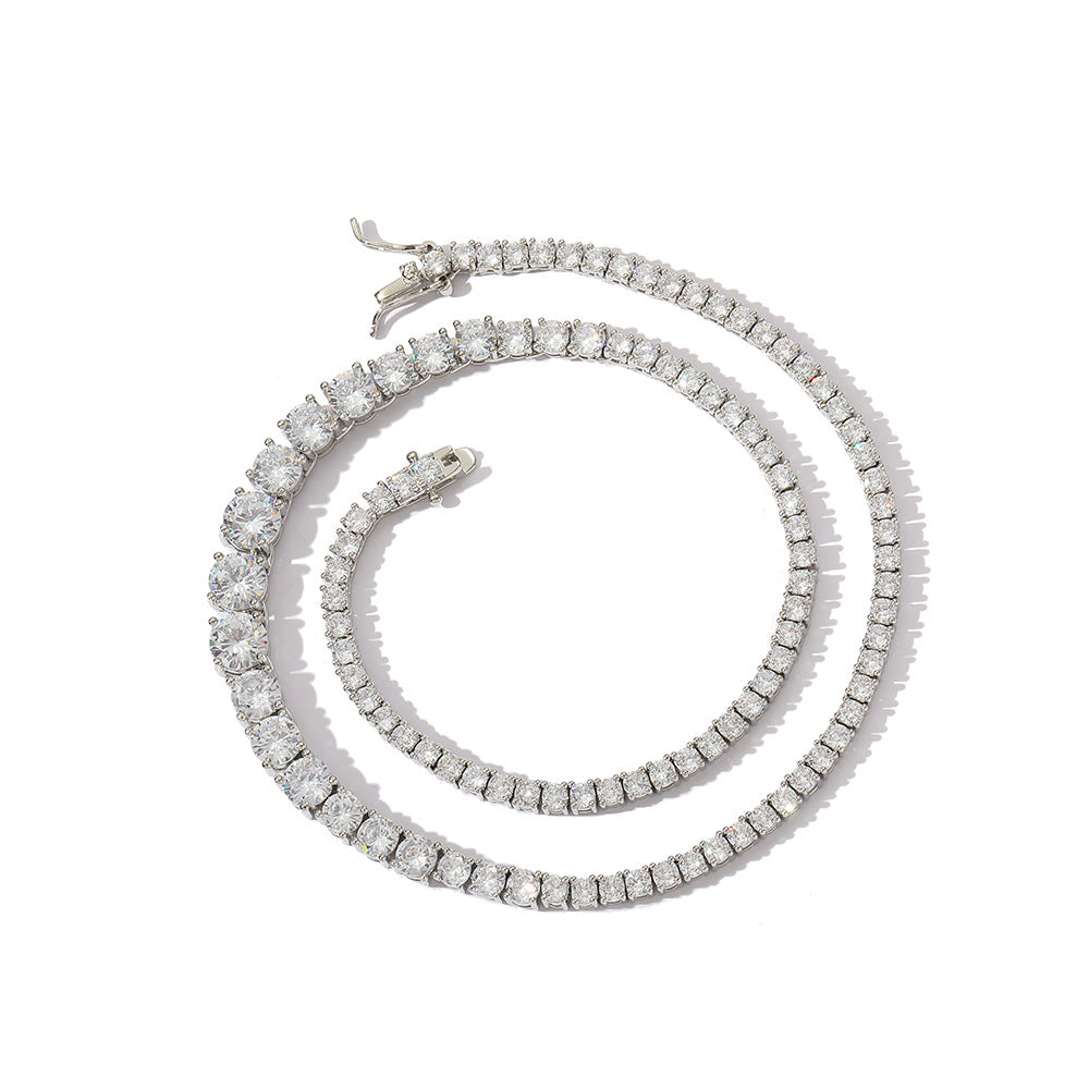 multi size diamond white tennis links necklace choker hip hop jewelry gld shop icebox ifandco gold gods diamond buy celebrity jewelry accessories