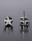 eyefunny star diamond stud earring white gold yellow gold jbalvin nigo
