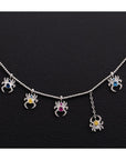 Farfetch Eyefunny diamond spider pendant choker necklace