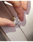 asap rocky pear diamond ring unique three stone engagement ring jeweler vvs 