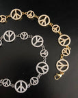 EYEFUNNY アイファニー Diamond safetypin bracelet necklace diamond poggy jbalvin kim jones clot poon