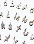 eyefunny アイファニー custom letter diamond alphabet necklace chain