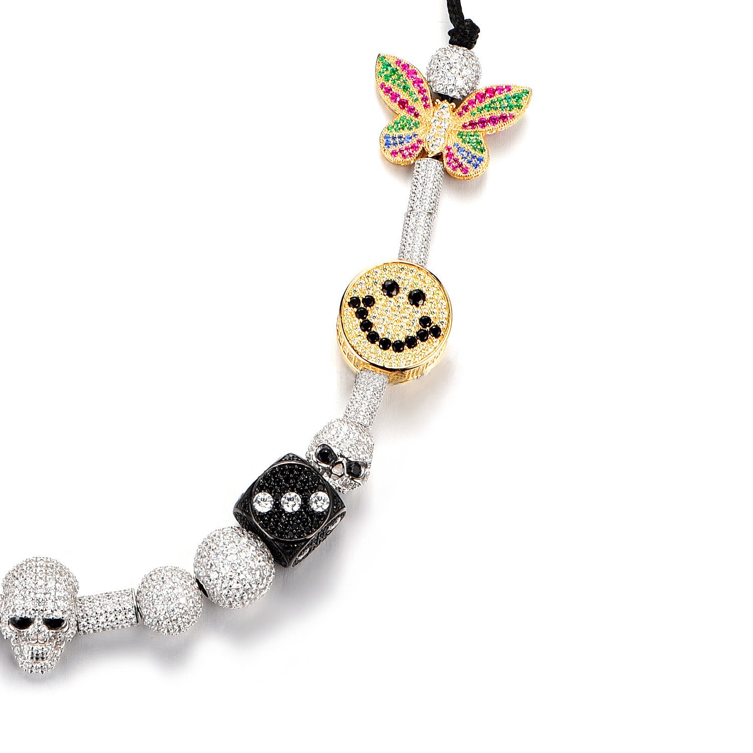 asap rocky jewelry pearl necklace dice skull chain choker playboi carti vlone