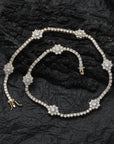 Harry Winston sunflower diamond tennis link frank kandi man blonded instagram flower bracelet diamond rave bracelet daisy ocean Drake Kanye West