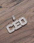 Custom number letter name baguette pendant necklace chain dialmond fully iced instagram famous rapper jewelry hip hop top jewelers