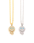 EYEFUNNY smiling face bangle bracelet smiley diamond vvs アイファニー POGGY KIM JONES VIRGIL JBALVIN