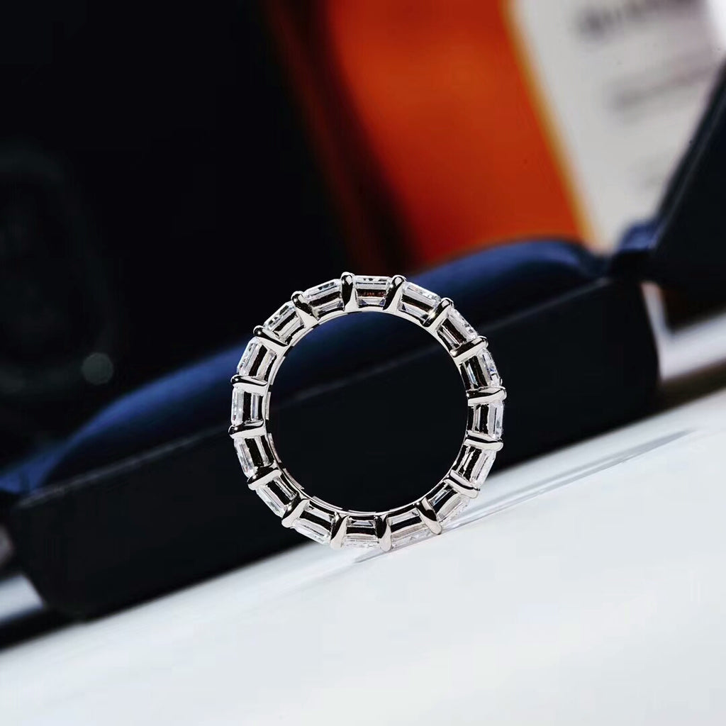 Kylie Jenner signature eternity band ring in oval kylie ring diamond