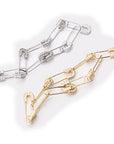 EYEFUNNY アイファニー Diamond safetypin bracelet necklace diamond poggy jbalvin kim jones clot poon