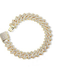 20mm curb cuban link three row highest quality gold diamond vvs ifandco icebox on lil uzi vert playvboi carti