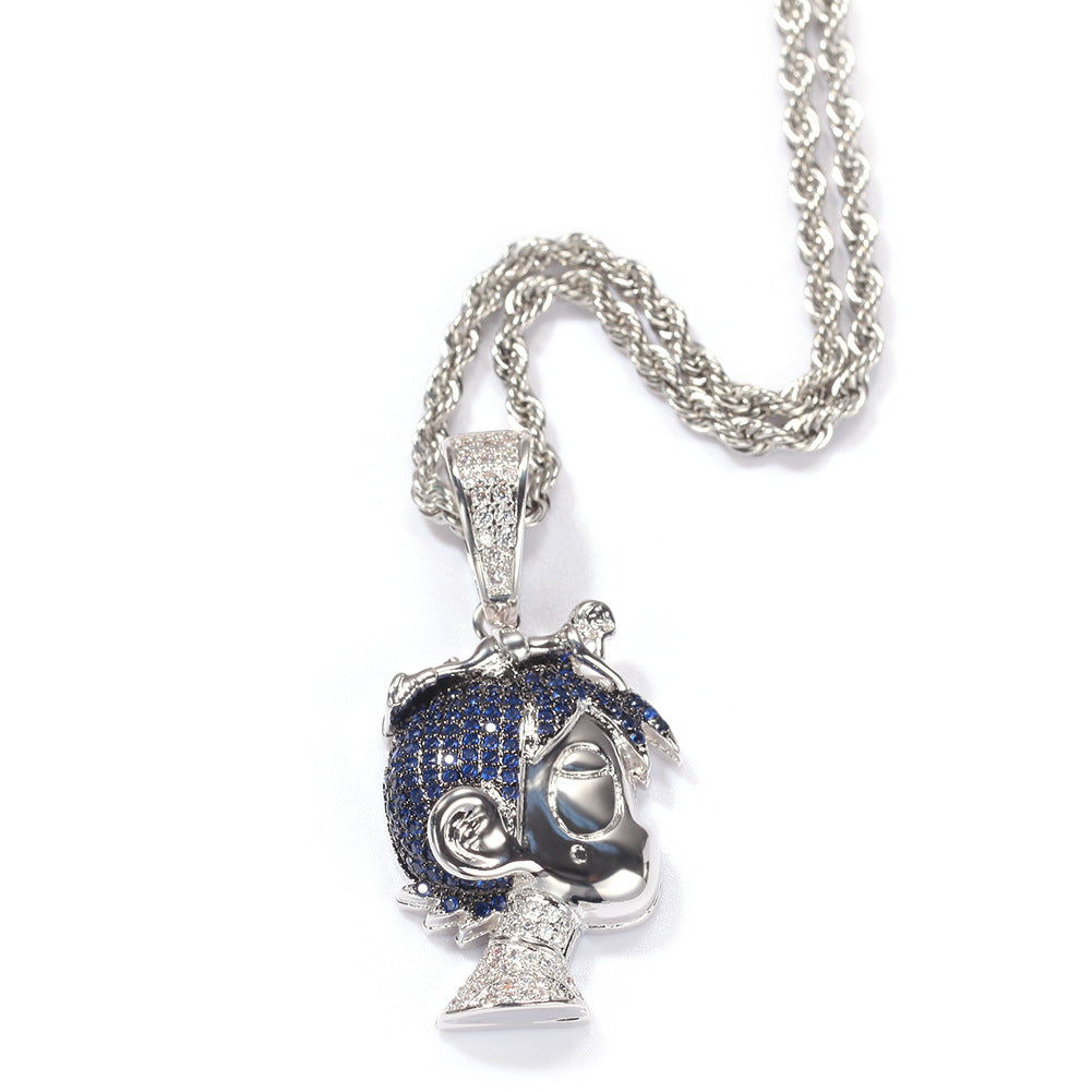 Lil Uzi Vert vs. the World pendant necklace diamond Eternal Atake, Lil Uzi Vert vs. The World 2, and Pluto x Baby Pluto