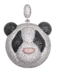 Fully iced Panda diamond pendant necklace chain as seen on Jackson Wang Got7 kpop fans buy panthepack