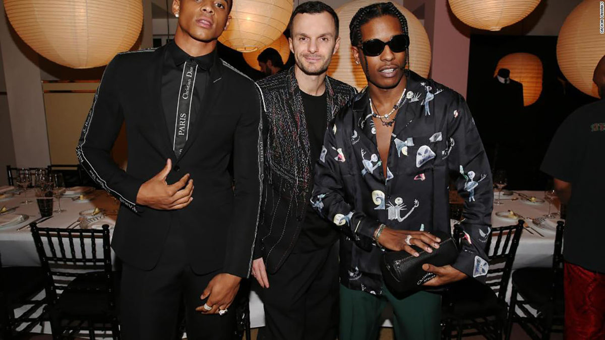 asap rocky jewelry pearl necklace dice skull chain choker playboi carti vlone