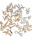 eyefunny アイファニー custom letter diamond alphabet necklace chain