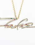 FUTURA SIGNATURE NECKLACE UNIVERSE UNKLE futura pendant necklace chain