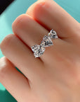 Kylie Jenner signature heart eternity ring diamond vvs shopgld ifandco travis scott Stormi harry winston HW