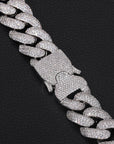 iced encrusted cobra buckle cuban links chain necklace ALYX hero ASAP ROCKY KANYE WEST KID CUDI TRAVIS SCOTT