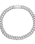 fully iced bandana cuban links diamond necklace chain blueface rapper custom jewelers Avianne