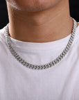 6mm cuban link necklace chain diamond ankle chain hip hop rapper jewelers ifandco cardib megan fashion nova  hip hop jewelry