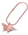 Playboi Carti Butterfly Coupe pendant necklace chain diamond asap mob awge icebox