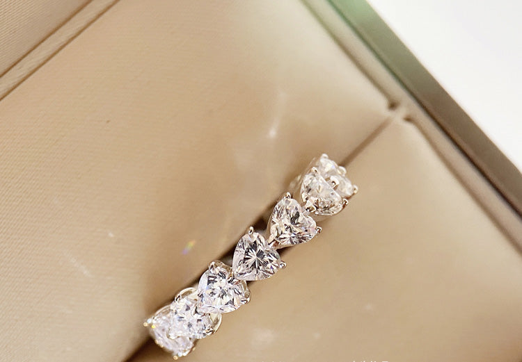 harry winston eternity ring heart diamond travis scott kylie jenner cardib offset