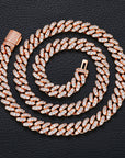 6mm cuban link necklace chain diamond ankle chain hip hop rapper jewelers ifandco cardib megan fashion nova  hip hop jewelry