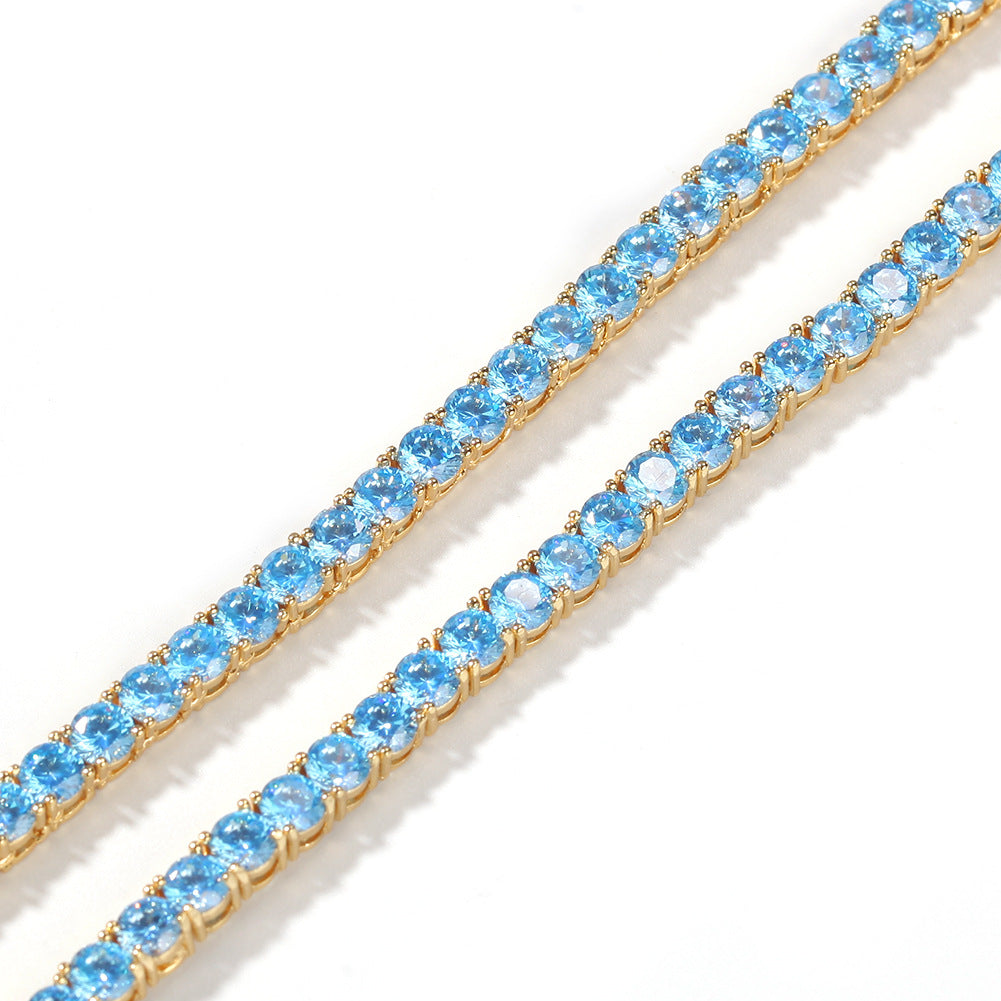 tyler the creator topaz blue tennis links chain buy tyler jewelry ice bling floweboy frank ocean