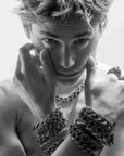 EMANUELE BICOCCHI beaded bracelet yellow gold farfetch ssense