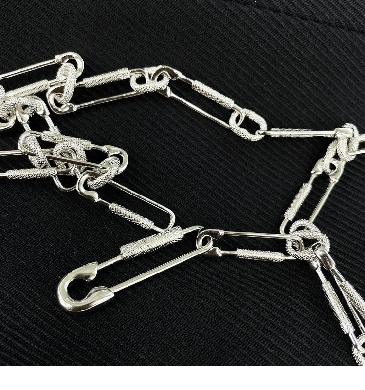 paper clip links jacob &amp; co virgil abloh offwhite alike necklace chain link diamond travis scott silver white gold buy