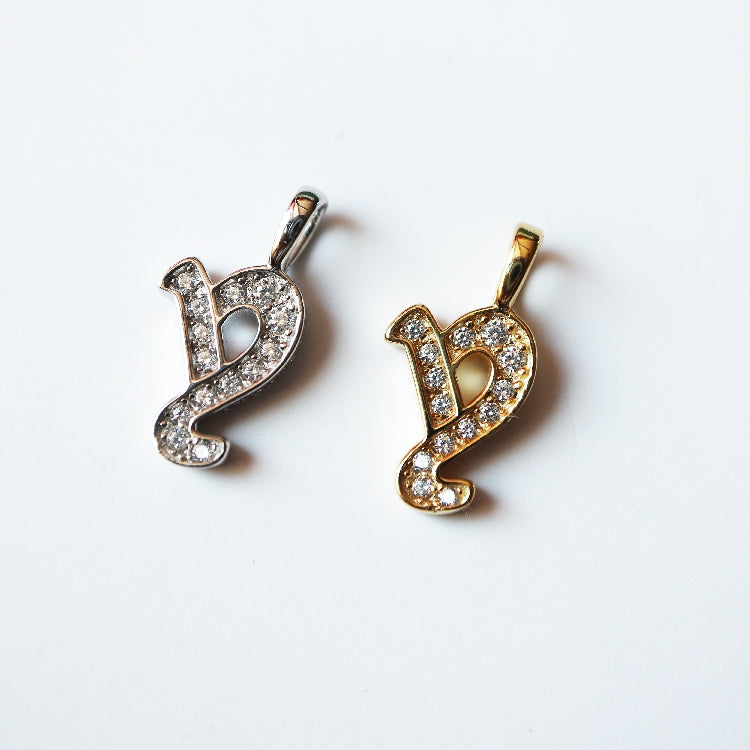 eyefunny アイファニー custom letter diamond alphabet necklace chain