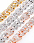16mm gucci link cuban link combo bracelet custom clasp diamond shopgld gold